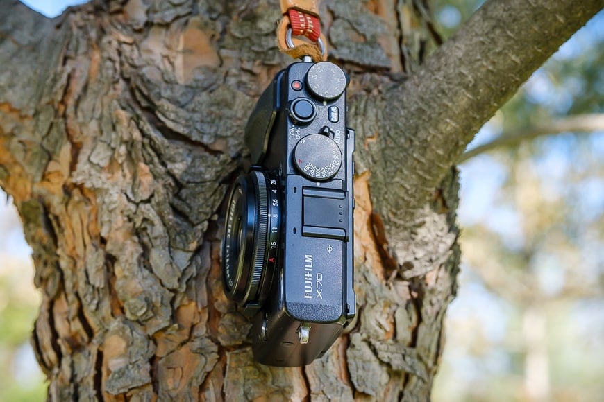 Fujifilm X70 review small solid camera