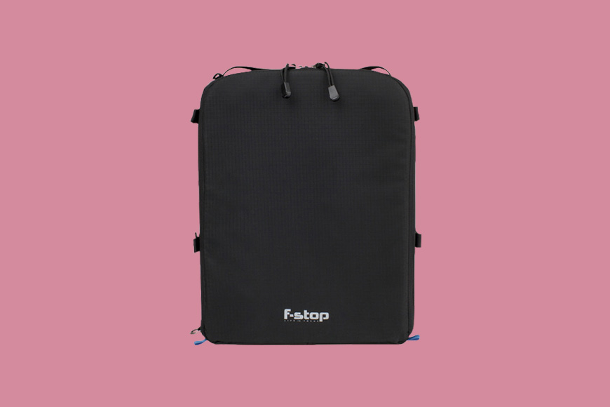 A F-Stop PRO ICU on a pink background.