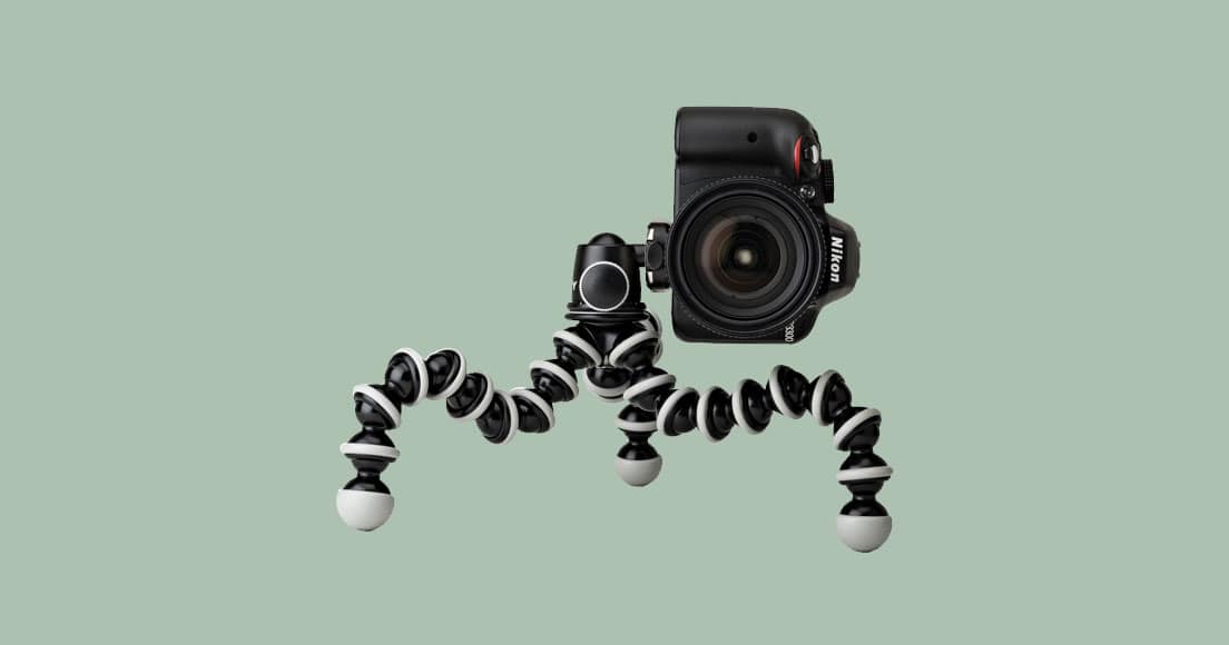 JOBY GorillaPod SLR Zoom from different angle