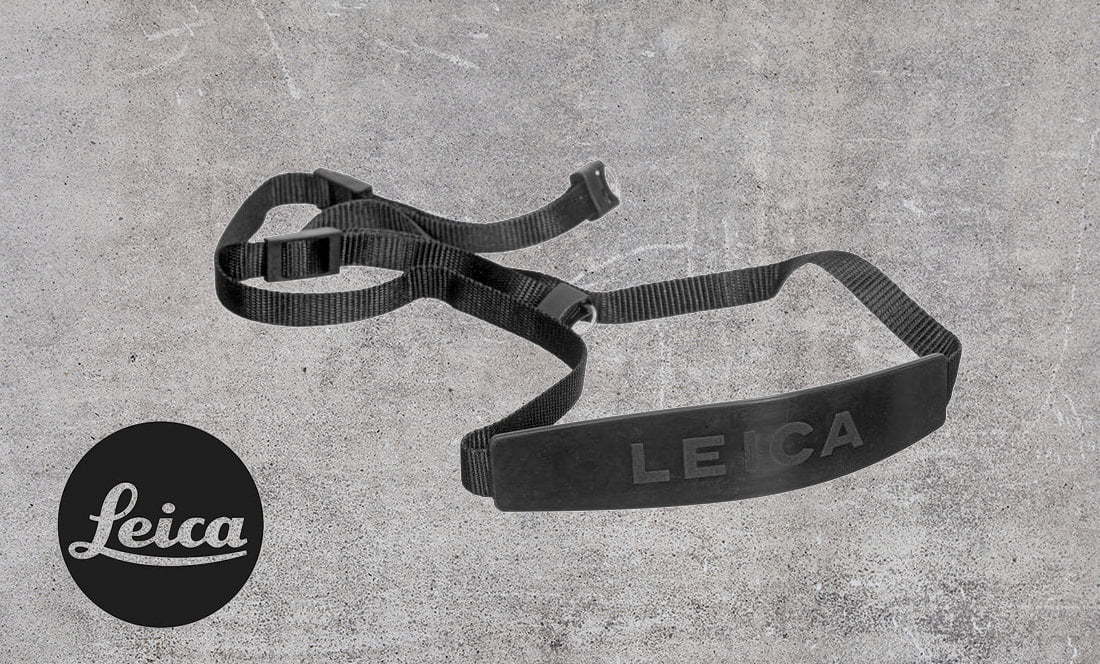 Leica original camera strap with thick rubber padding