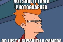 Not sure if i am a photographer or just a guy with a camera.