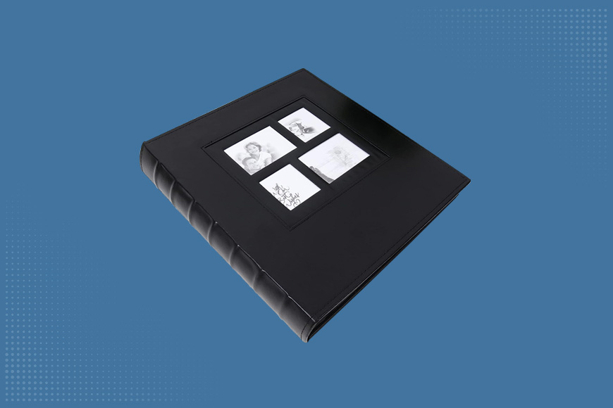a RECUTMS Photo Album on a blue background