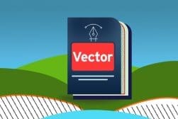 A book with the word vector on it.